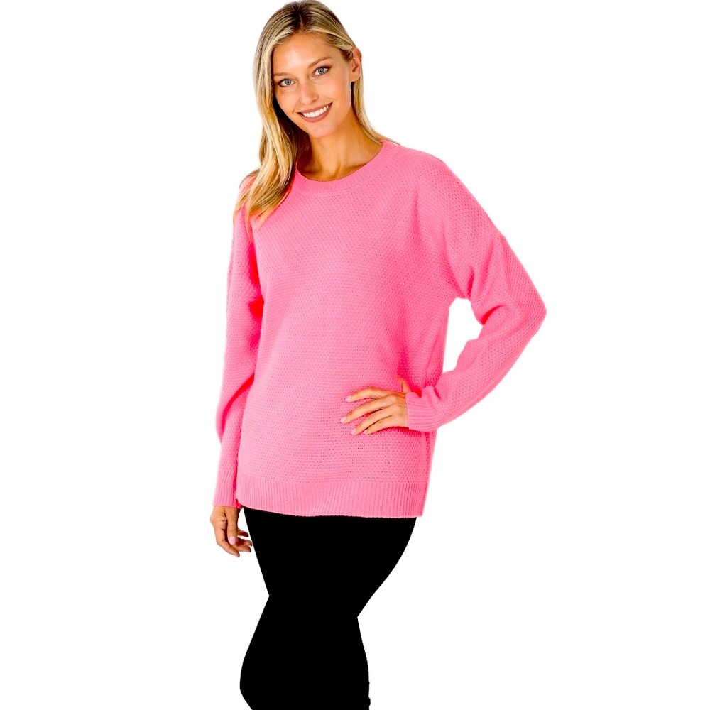 Bright Pink Sweater